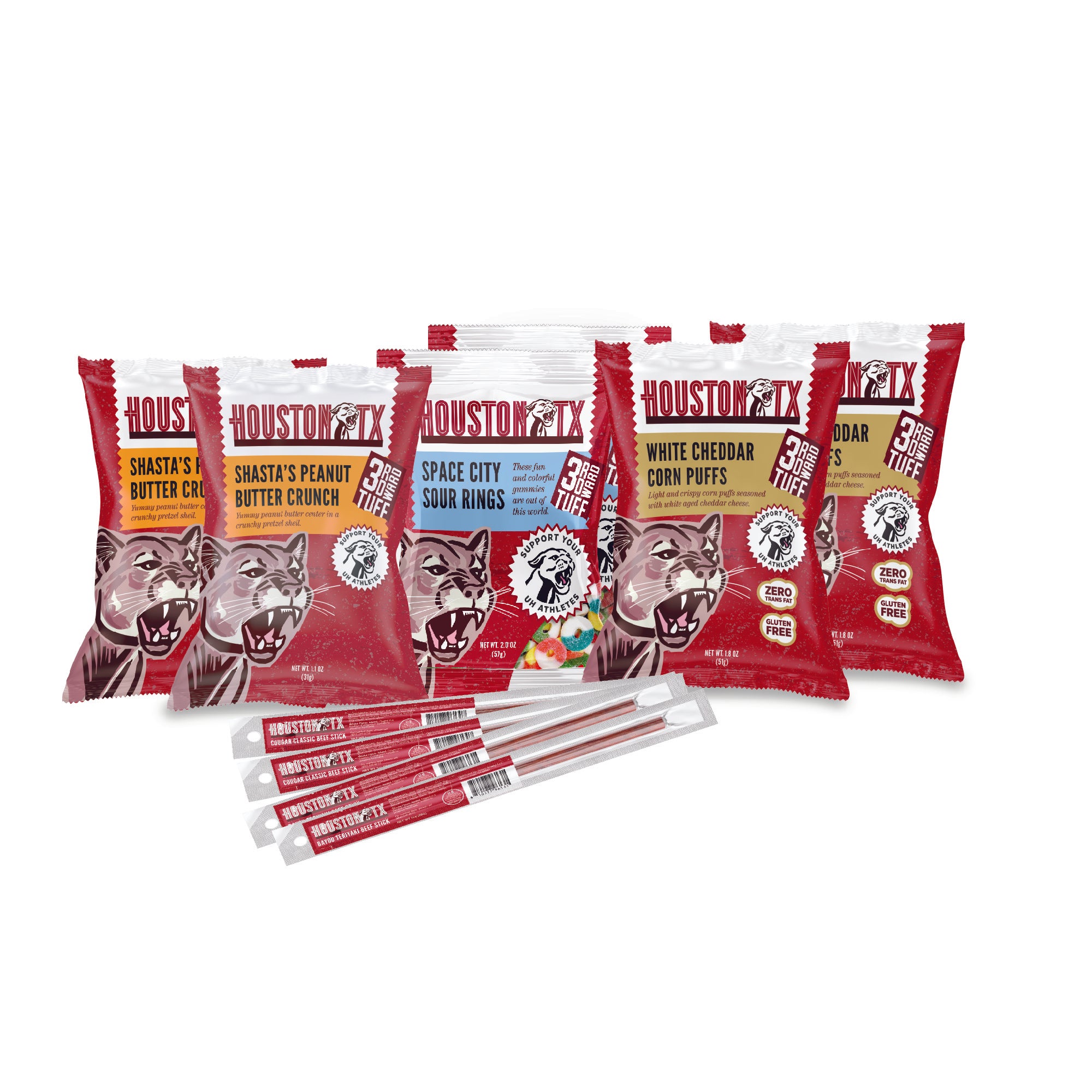 Eat 'Em Up Go Coogs Student Snack Box