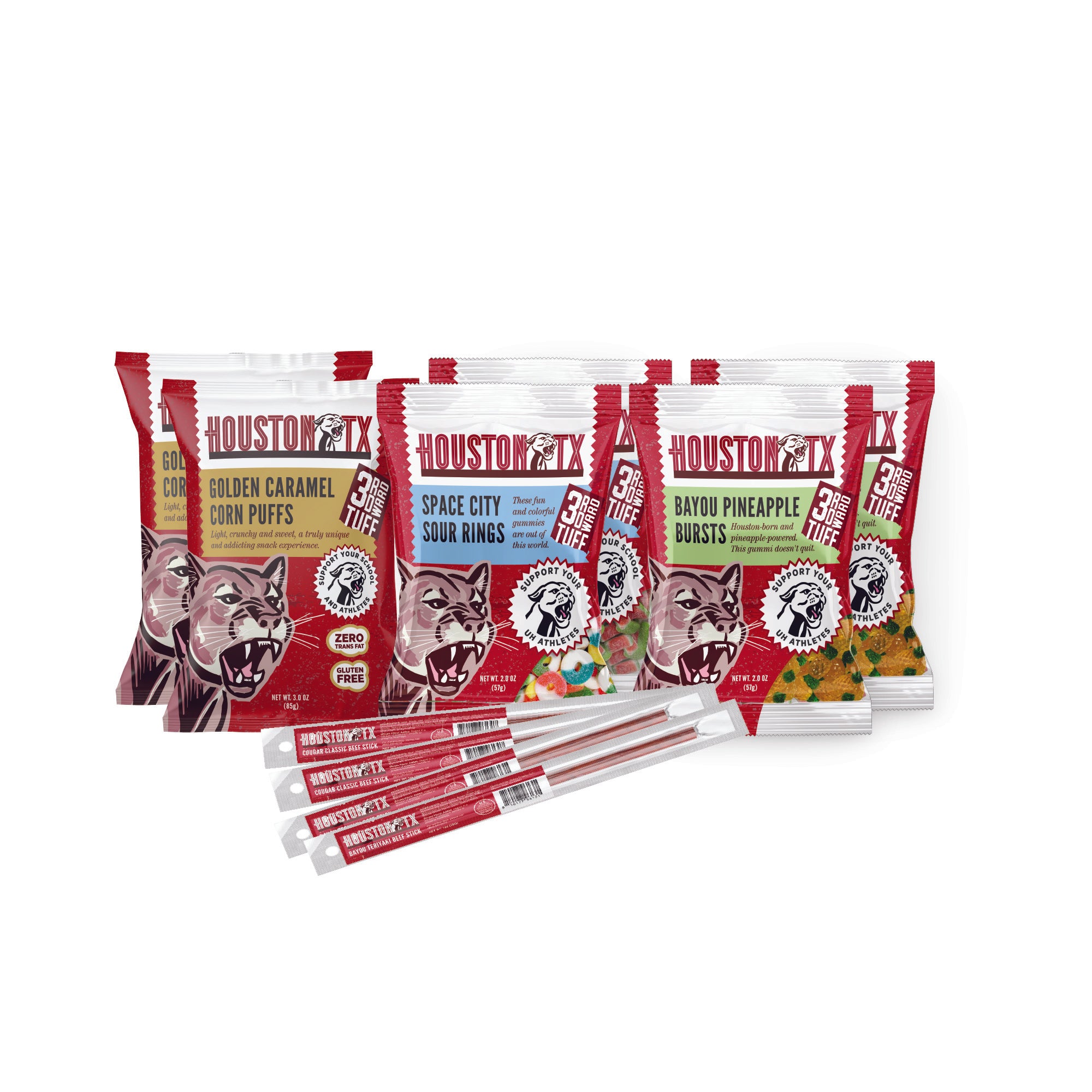 Eat 'Em Up Go Coogs Student Snack Box